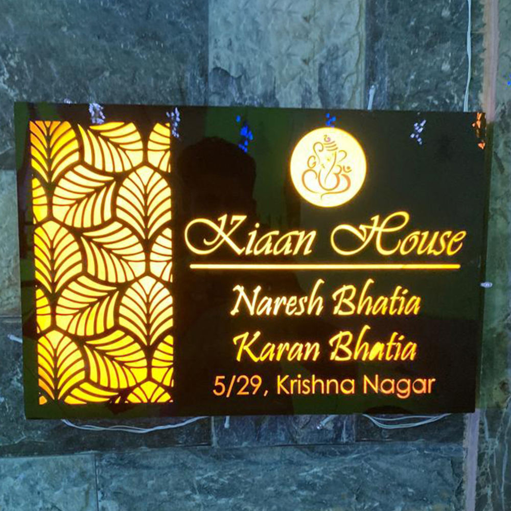 Buy Name Plate Design Online @Best Prices in India! | GKW Retail