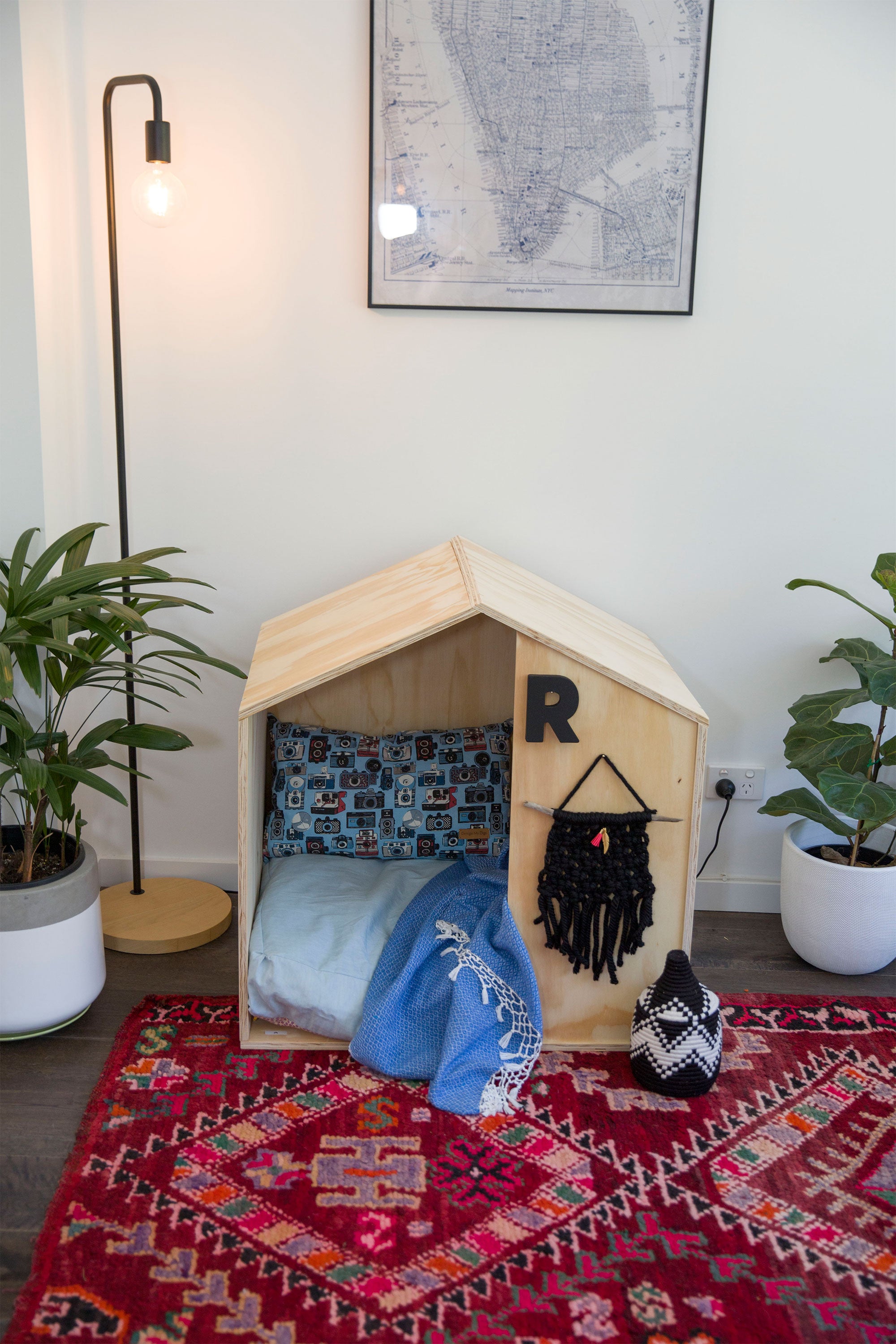 plywood dog house