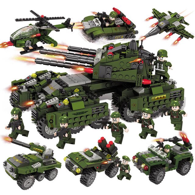 army building blocks