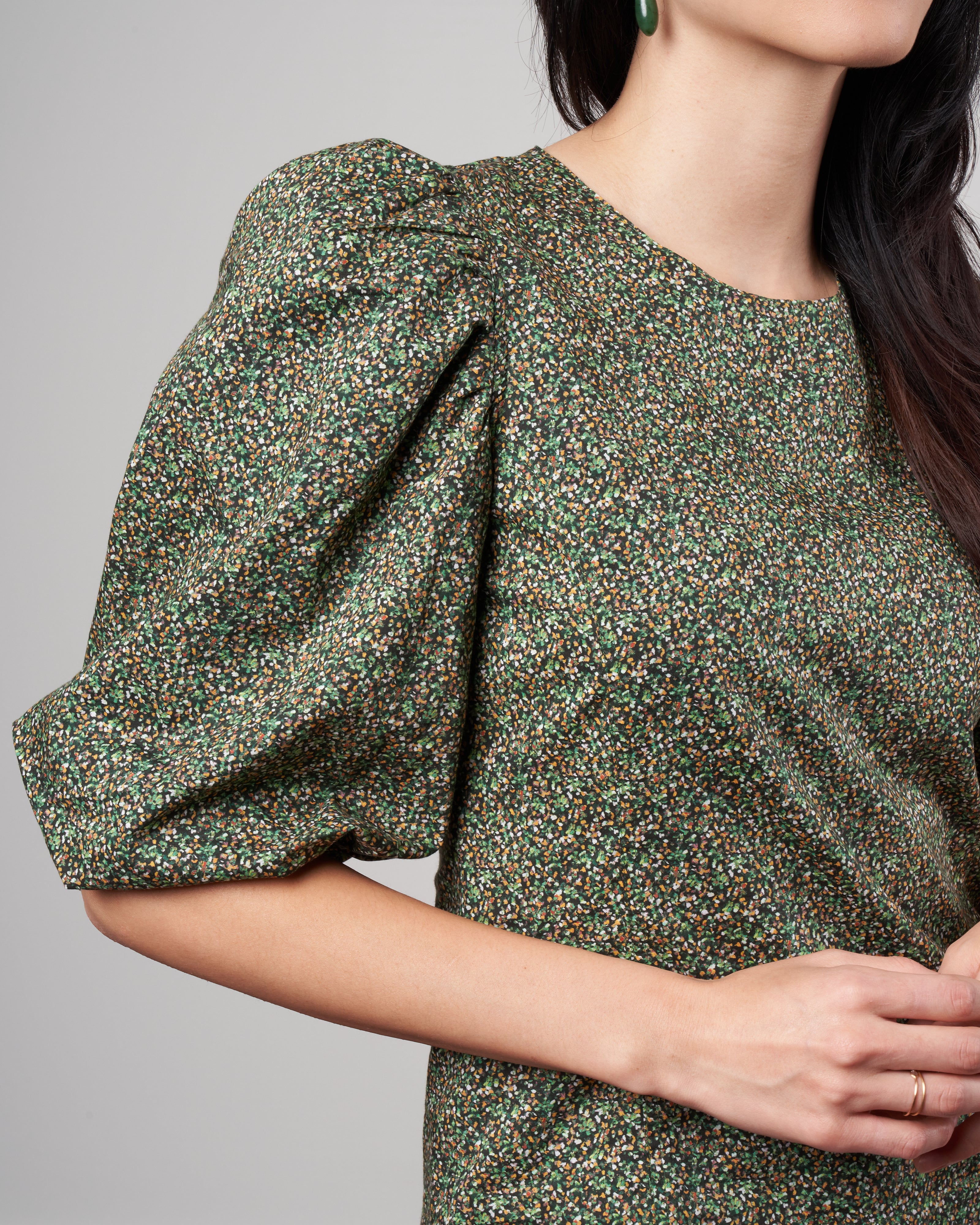 jordan blouse - green liberty