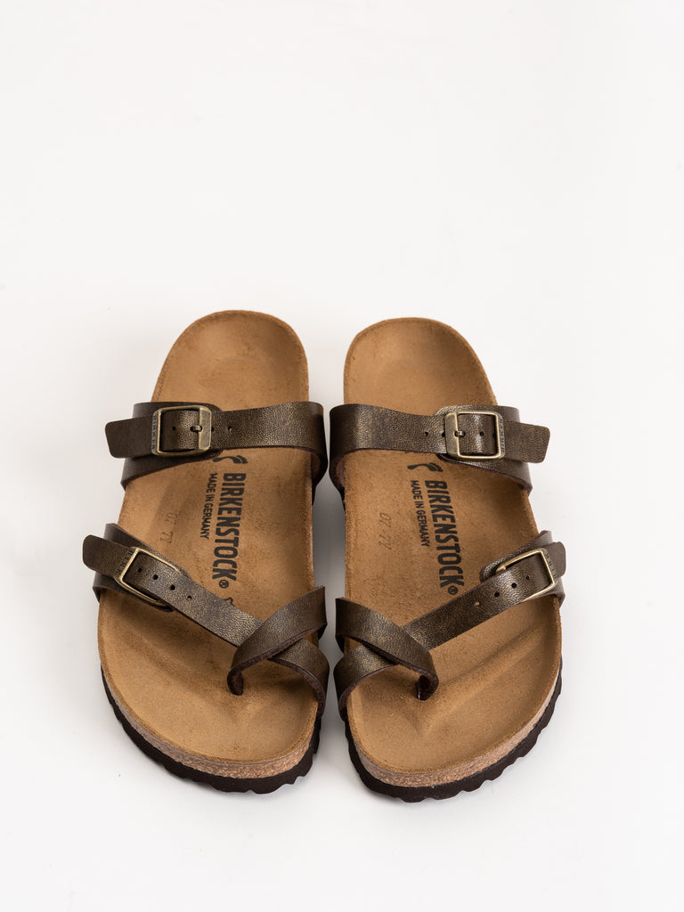 birkenstock mayari golden brown