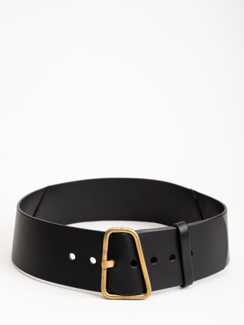 Johnny Farah Tigris Belt Black/Brass – scarpa