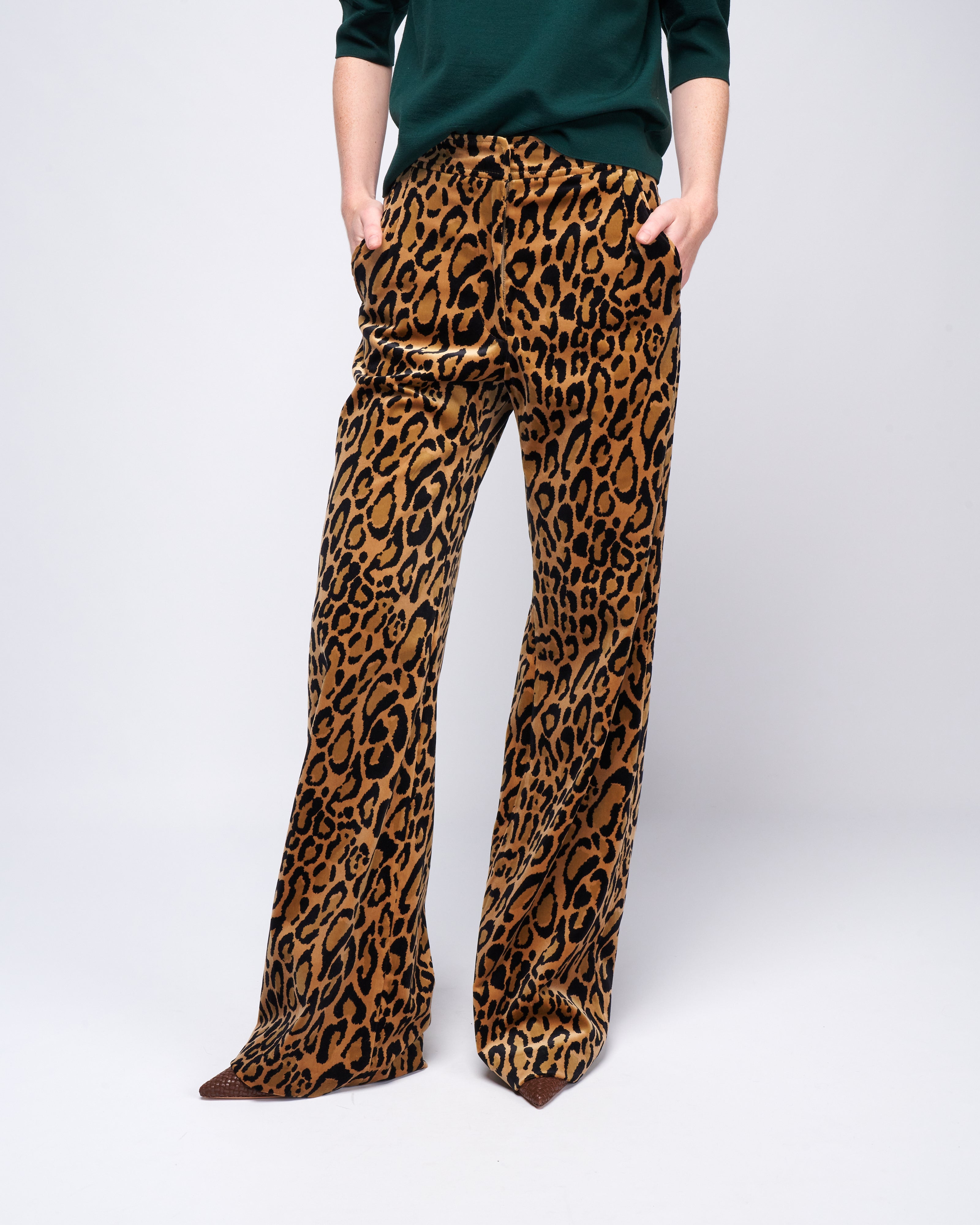 宅配便送料無料 Dries Van Noten Tiger-print drawstring | www