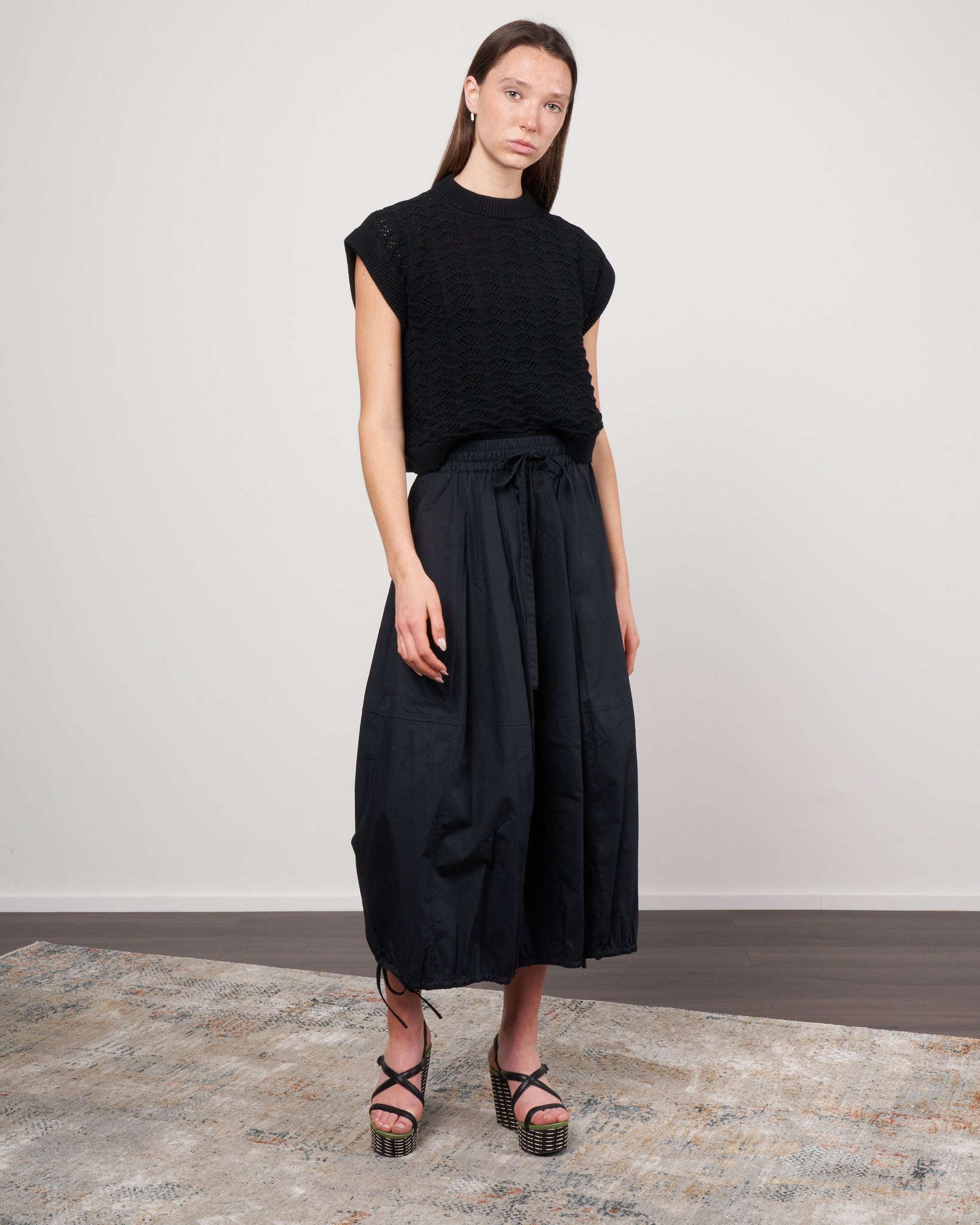 Lee Mathews Frankie Skirt Black – scarpa