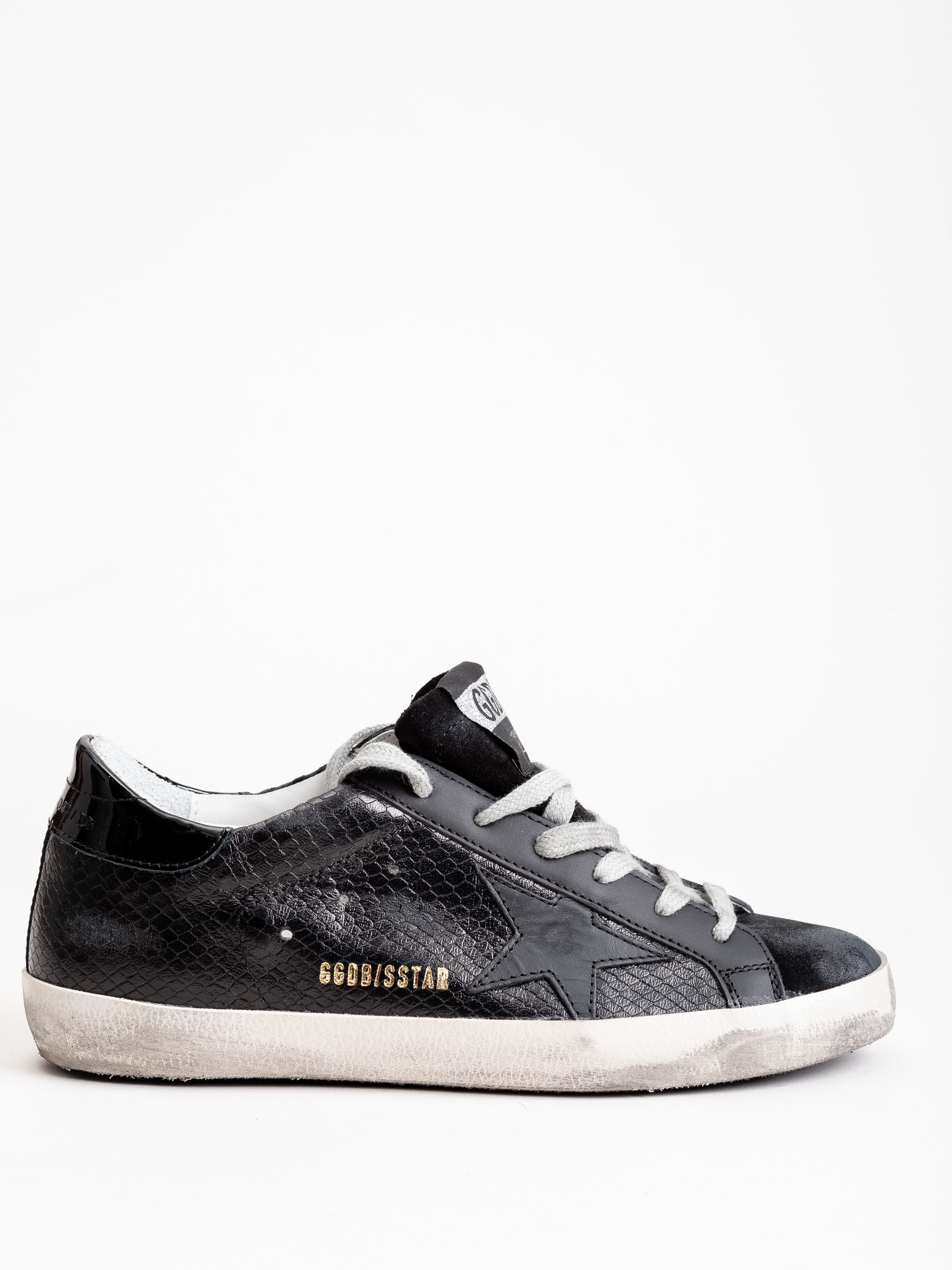 golden goose black snake