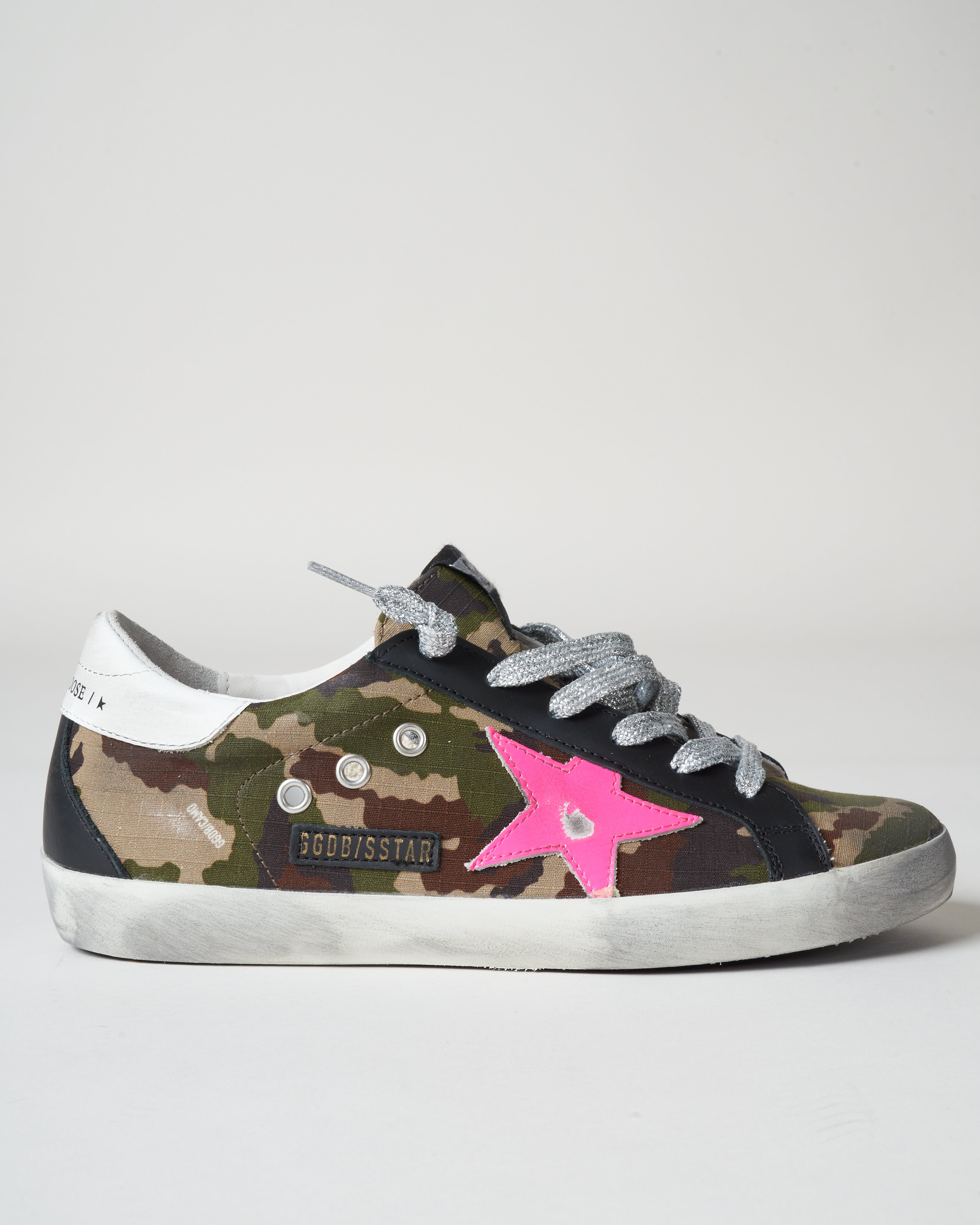 Tulpen lanthaan Hoeveelheid geld Golden Goose Superstar Sneaker Green Camouflage