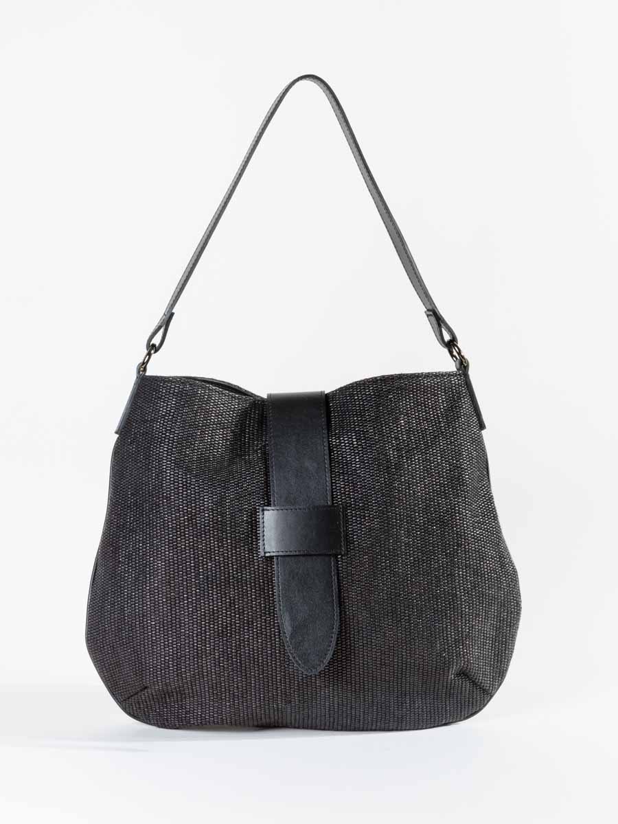 Joanna Maxham Tulip Hobo - Black Intreccio – scarpa