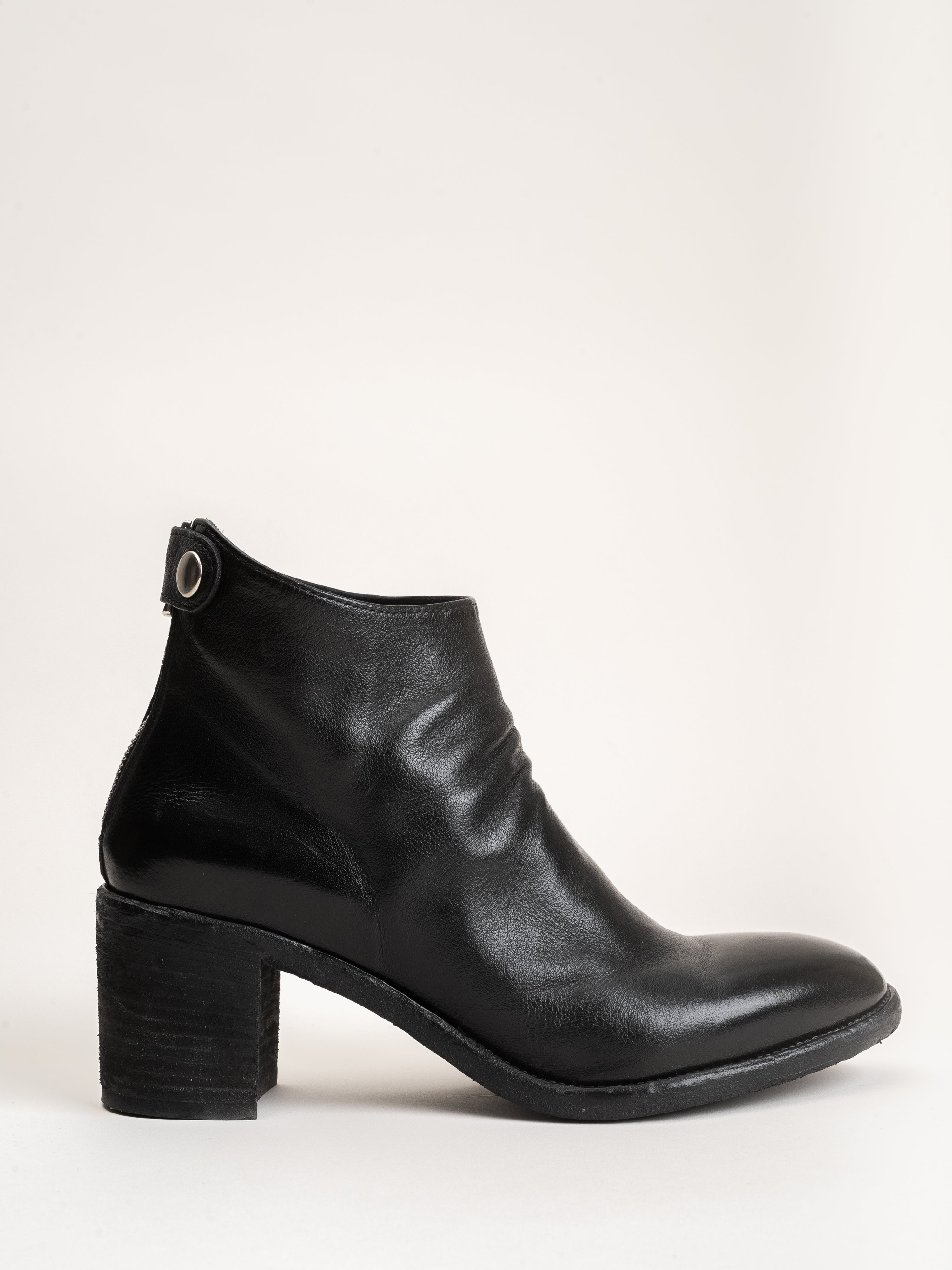 Officine Creative Sarah Heeled Boot Black