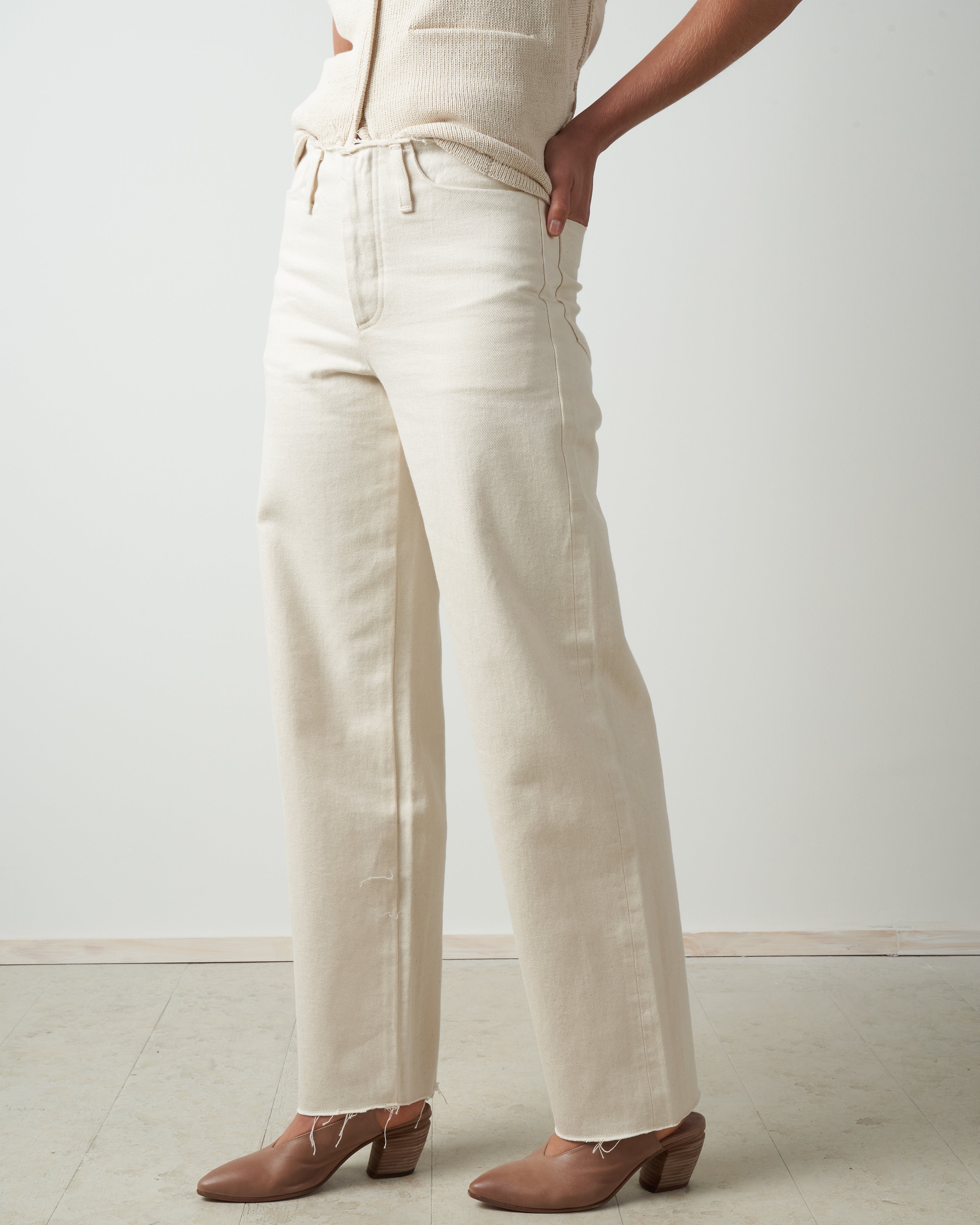 THE JEAN TROUSERS, RAW WHITE デニム | filmekimi.iksv.org