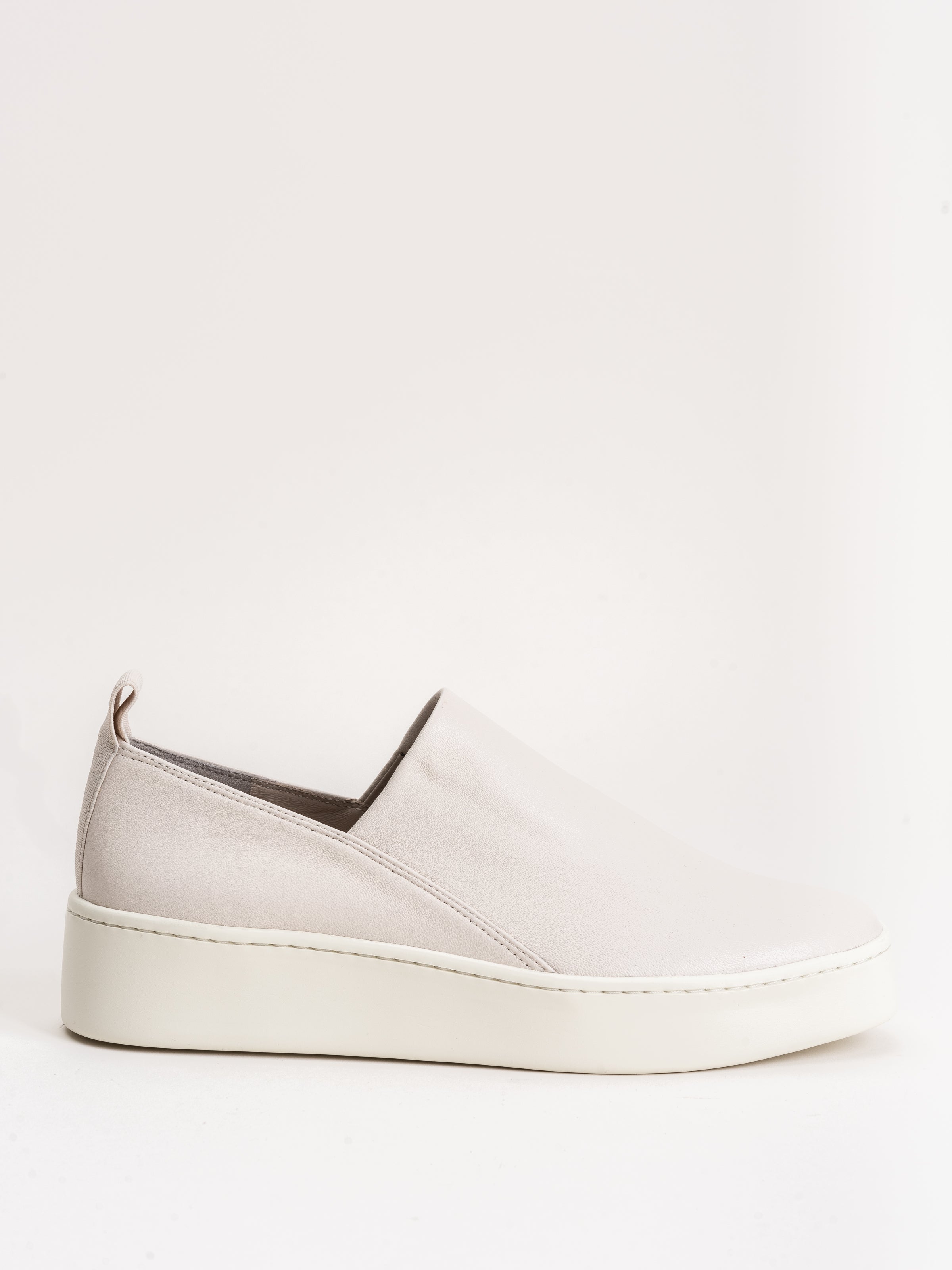 vince saxon leather sneakers