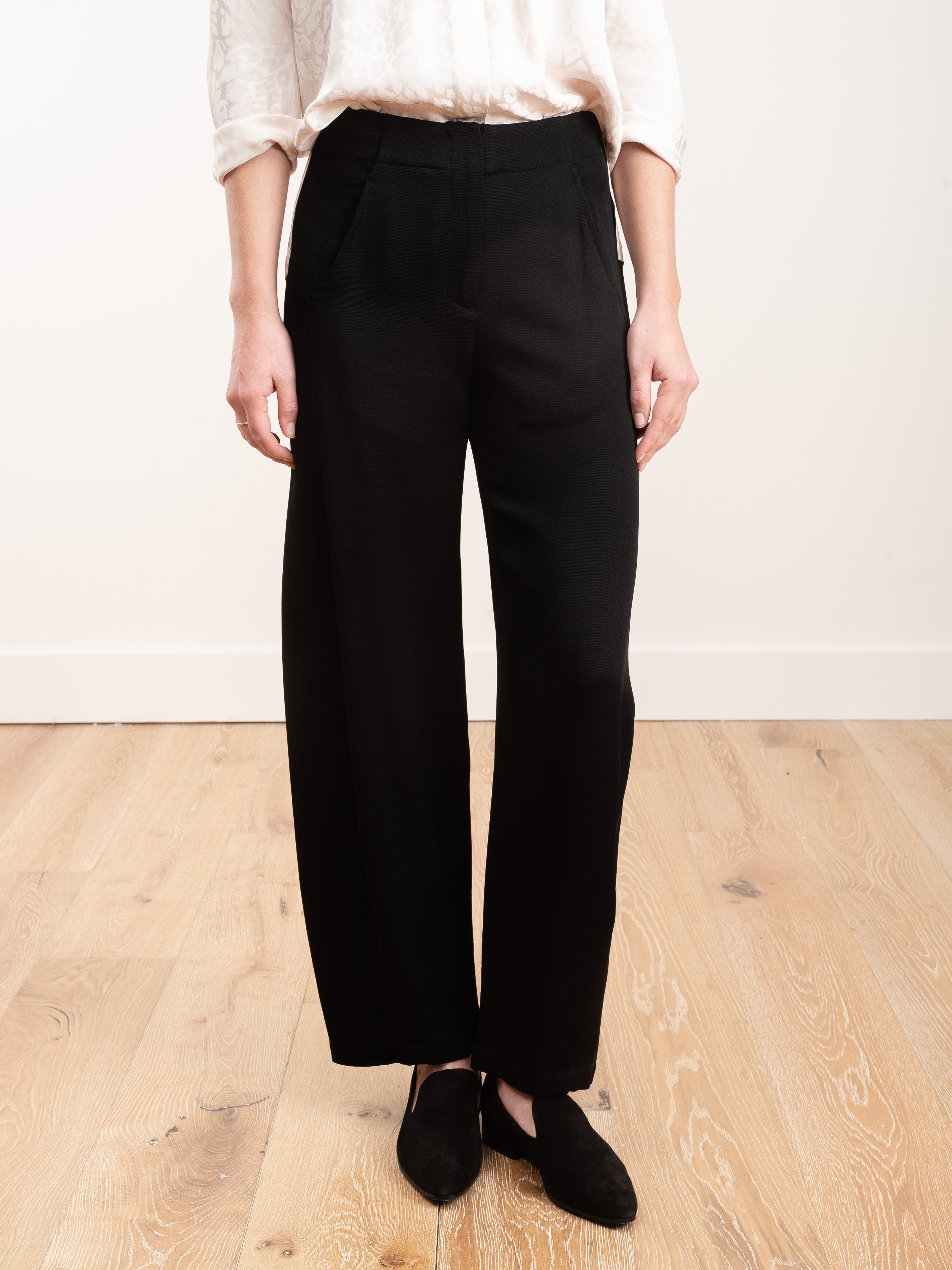 Zero Maria Cornejo Circle Pant Black – scarpa