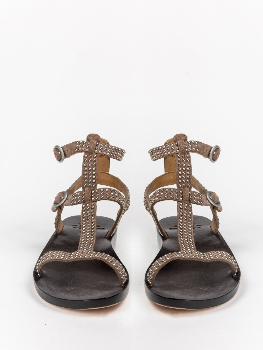 Calleen Cordero Zeta 2 Sandal in Earth Suede – scarpa