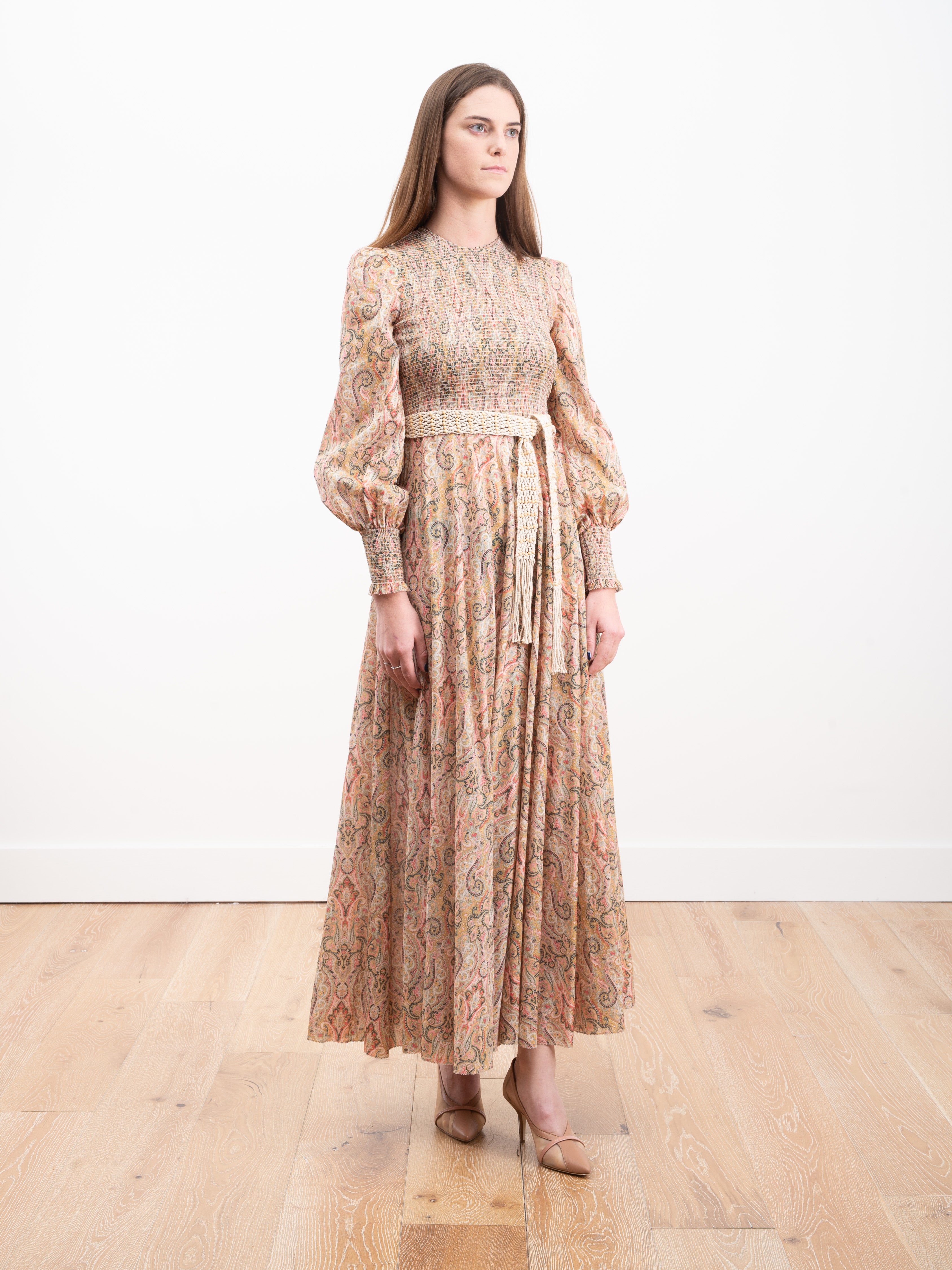 zimmermann shirred dress