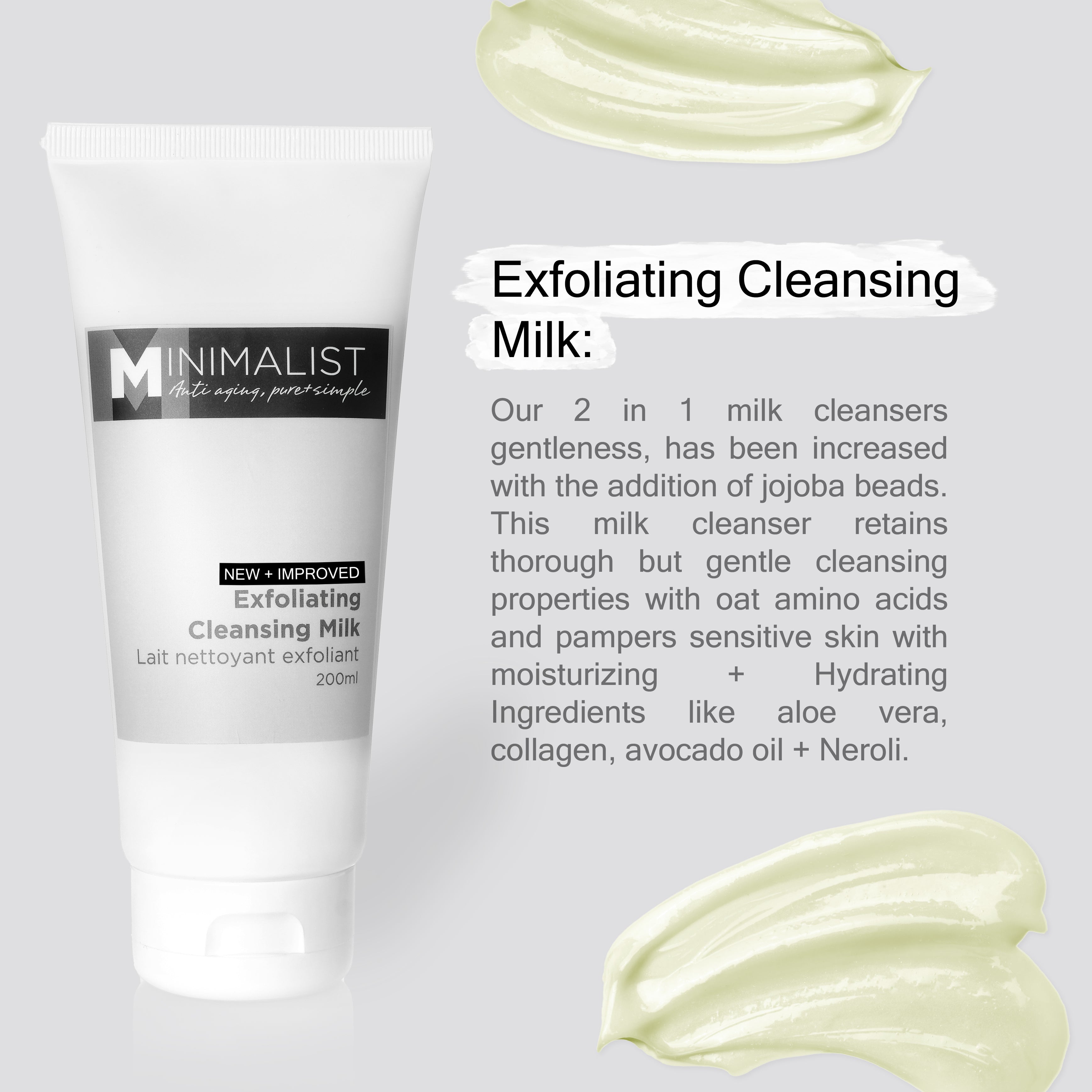 Exfoliating Cleansing Milk