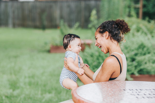 mom, baby, mindful parenting