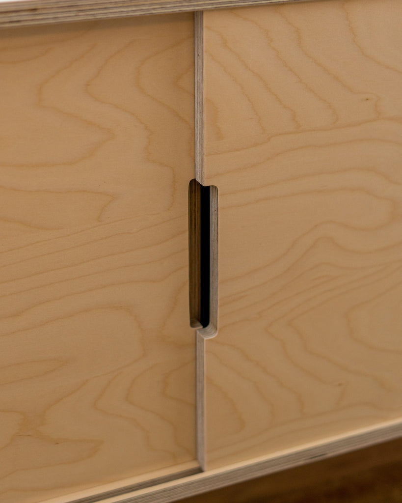 Sliding door handles