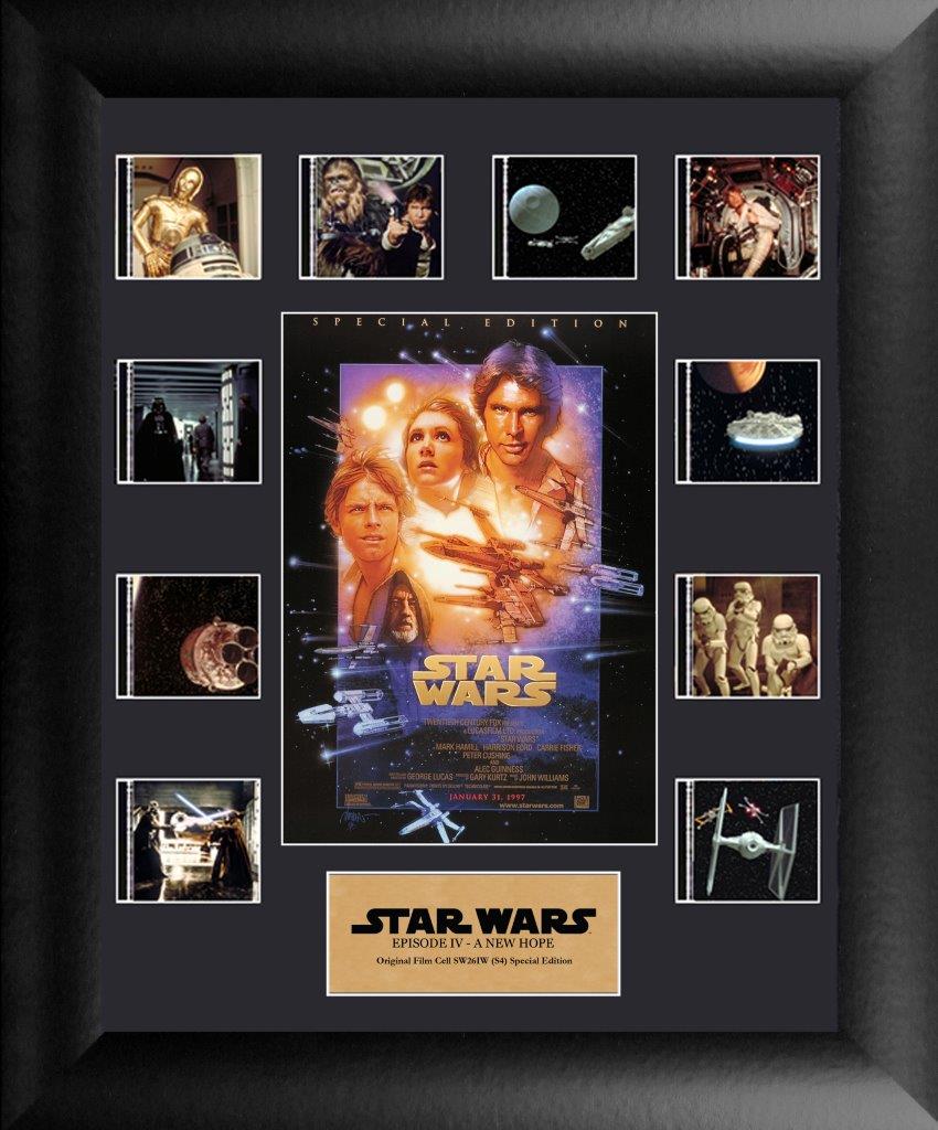 Star Wars: Episode IV – A New Hope Limited Edition Original Film/Movie Cell  Display