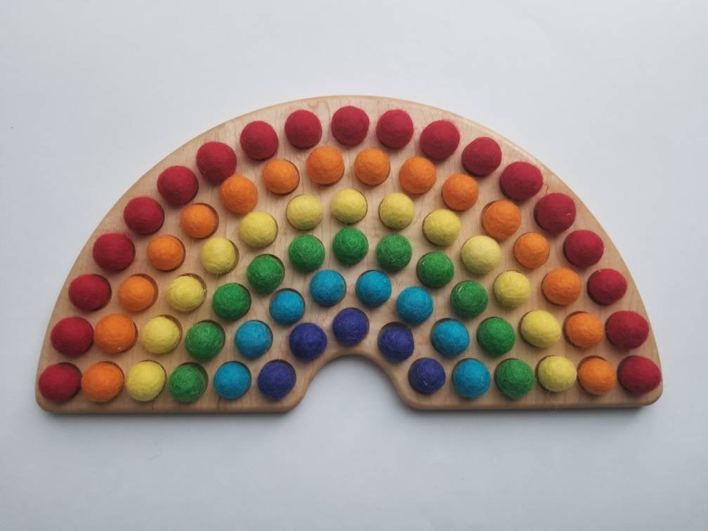 montessori rainbow toy