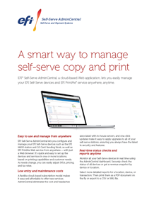 EFI M600 Self Serve Print Station Admin Central PDF