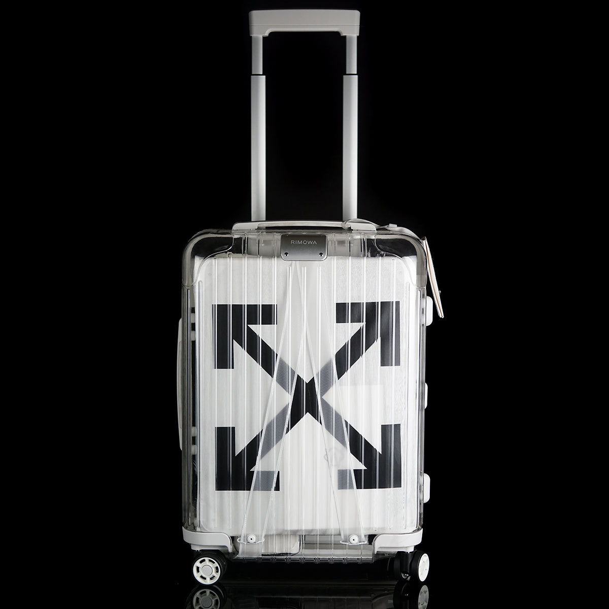 fake off white suitcase