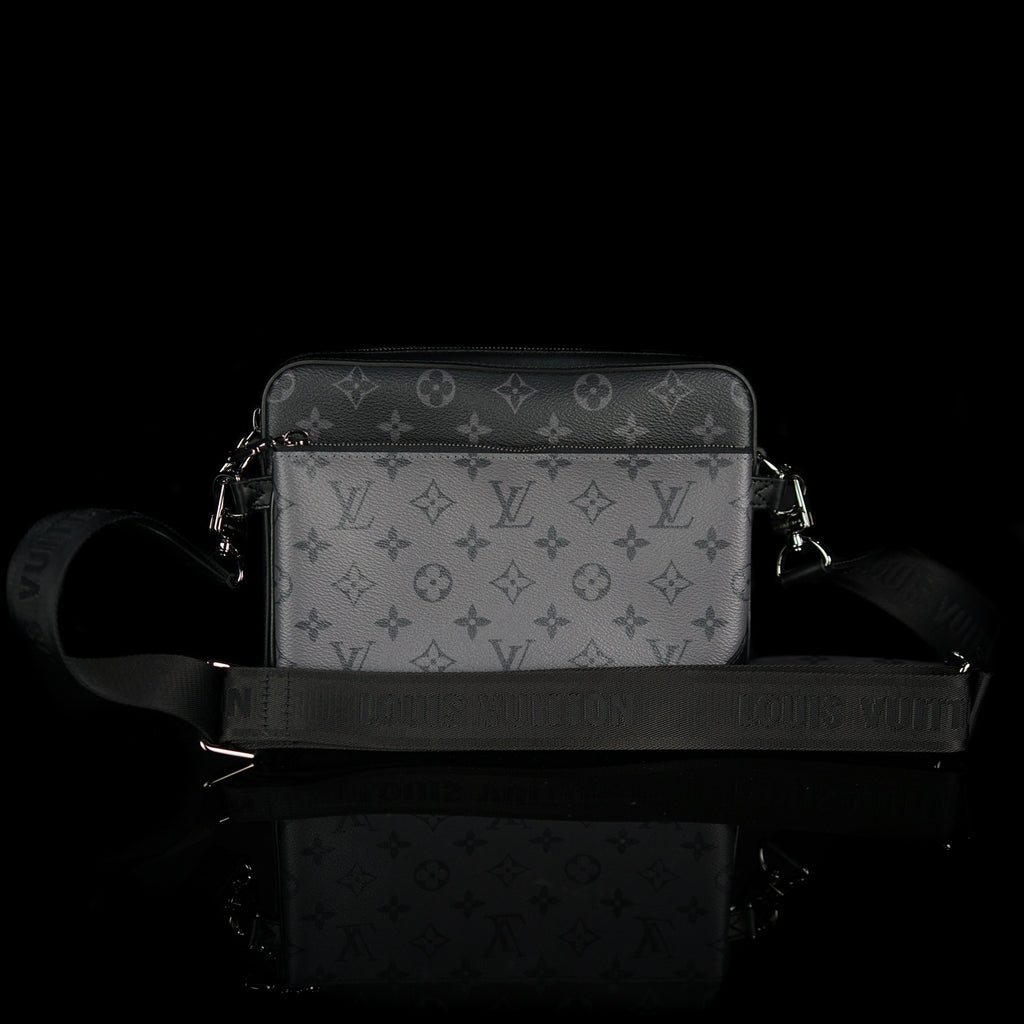 Louis Vuitton Coffret Tresor Size 24 Noir M20094 Monogram Reverse Canvas