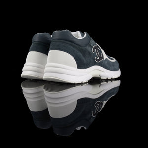 CC Sneakers Suede Nylon Reflective