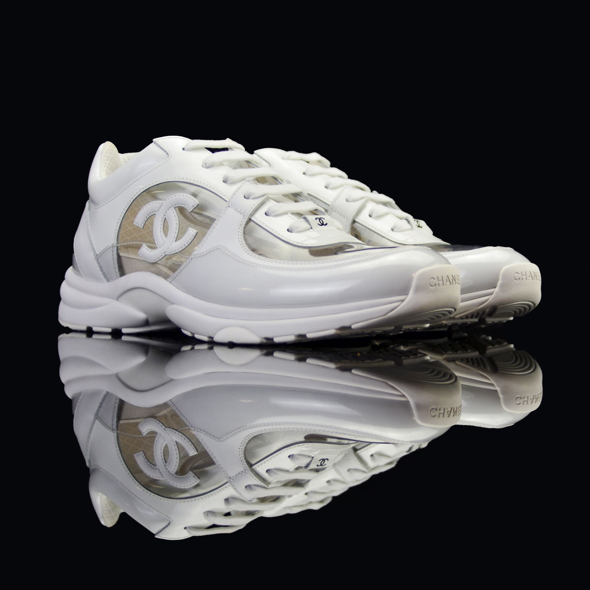 CC Sneakers Patent/Transparent – Fabriqe