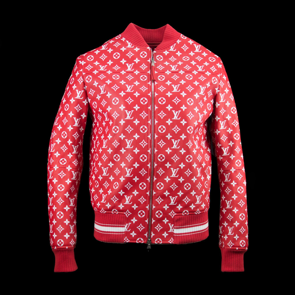 LV Monogram Teddy Jacquard Fleece Zip Jacket