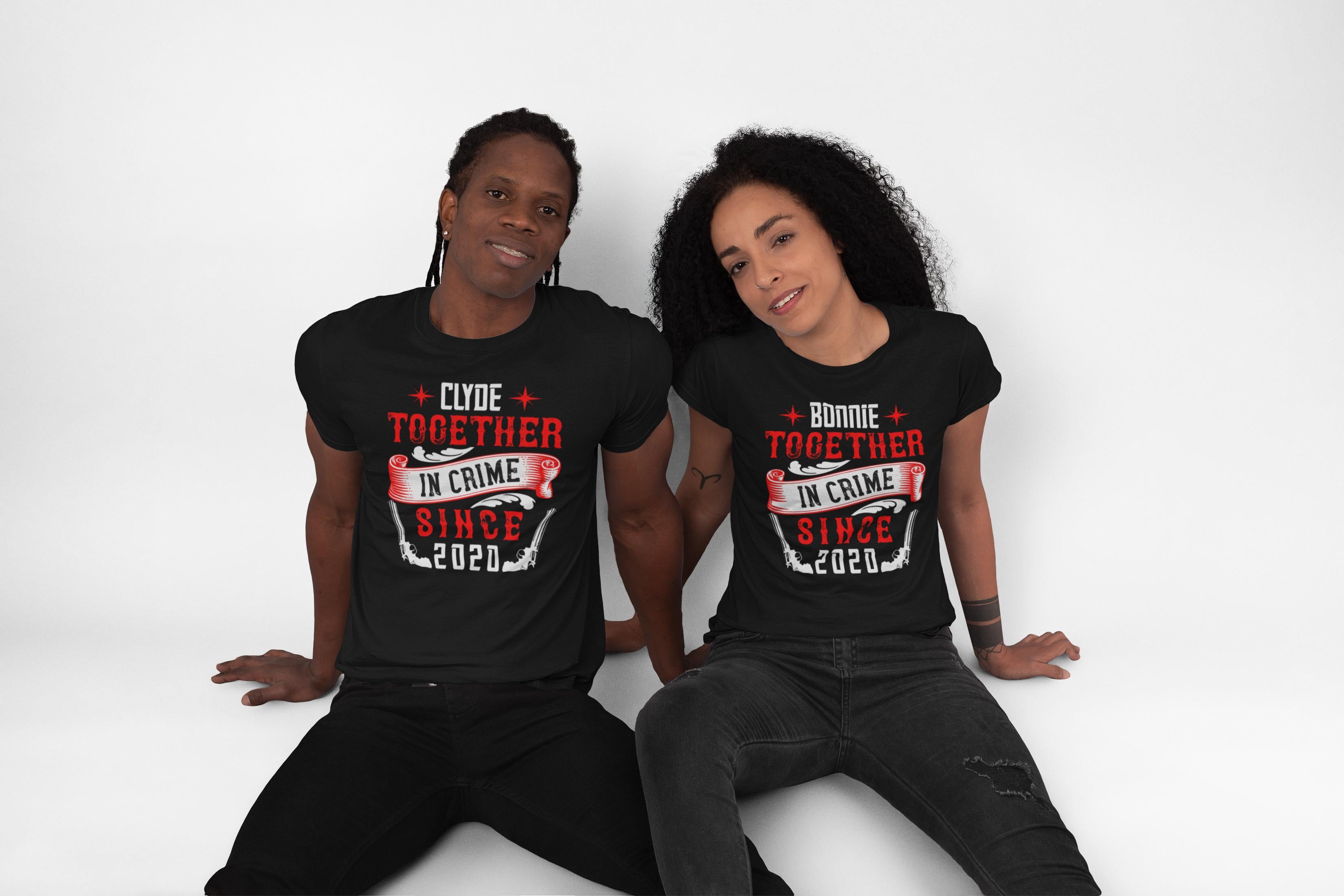 Download Bonnie Clyde Couple Tee Rock Val Enjoy Love Life Couples Night Uimaginestudios