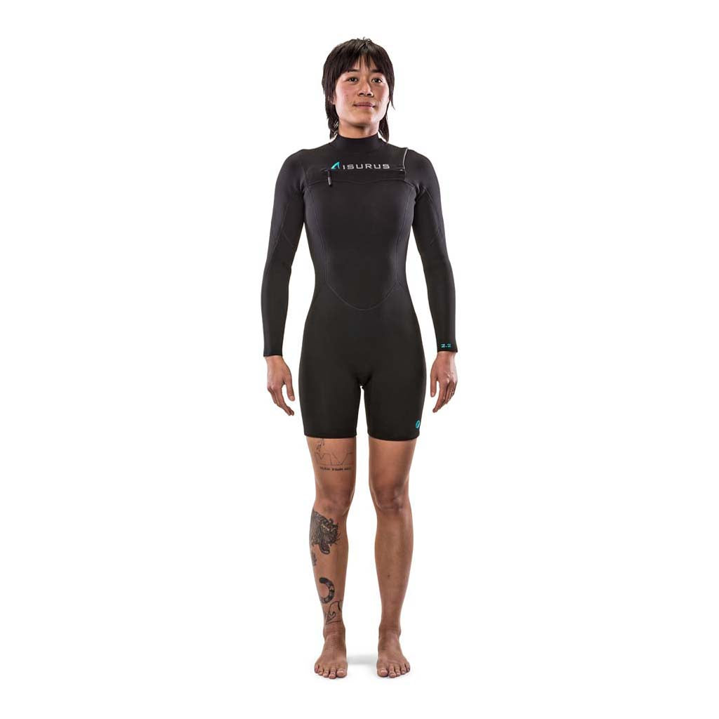 Dakloos Spektakel Verrast Ember 2.2 Long Sleeve Spring Chest Zip Womens Wetsuit — Surf Isurus