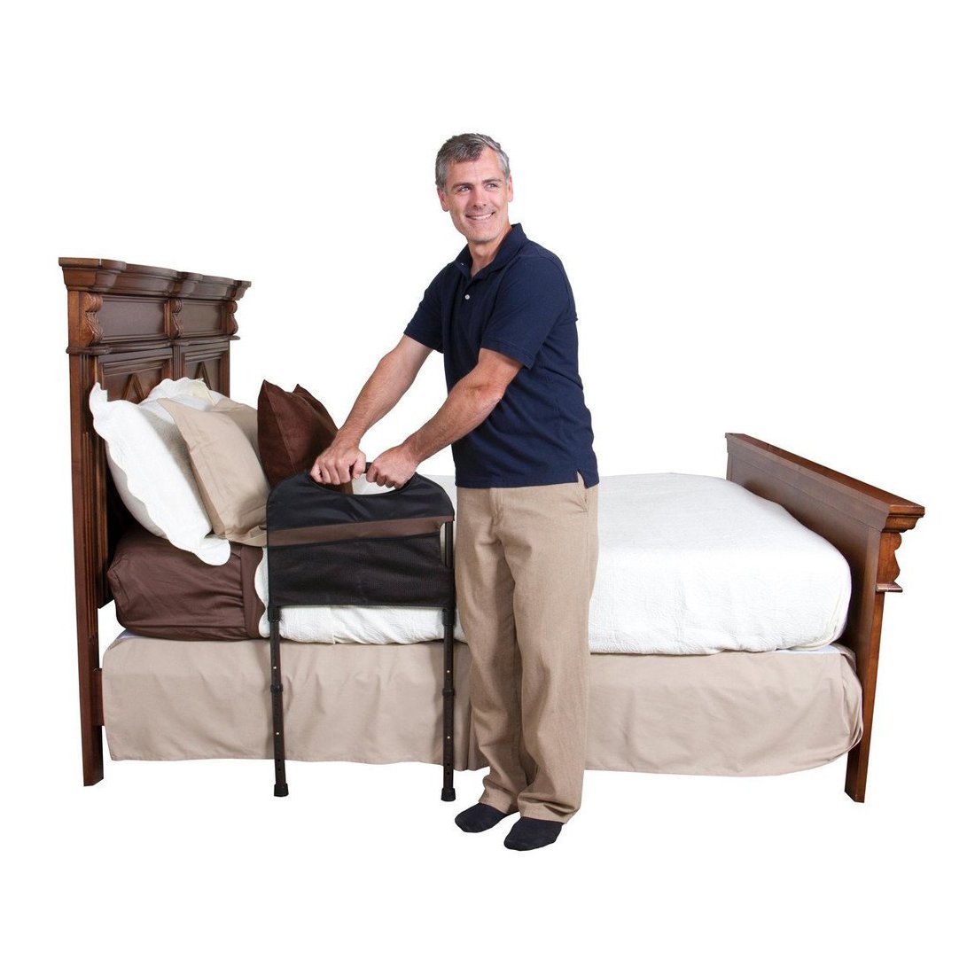 Cheap Caddie Helper Bed Ladder Pull Up Assist for Elderly Senior Padded  Hand Grip