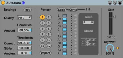 does uad autotune work in ableton