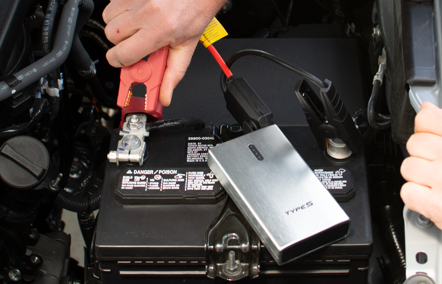 TYPE S 12V 6.0L Battery Jump Starter with Qi Wireless Charging, JumpGu –  LZMFG