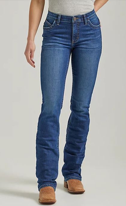 Abigail' Retro High Rise Slim Bootcut Jean by Wrangler