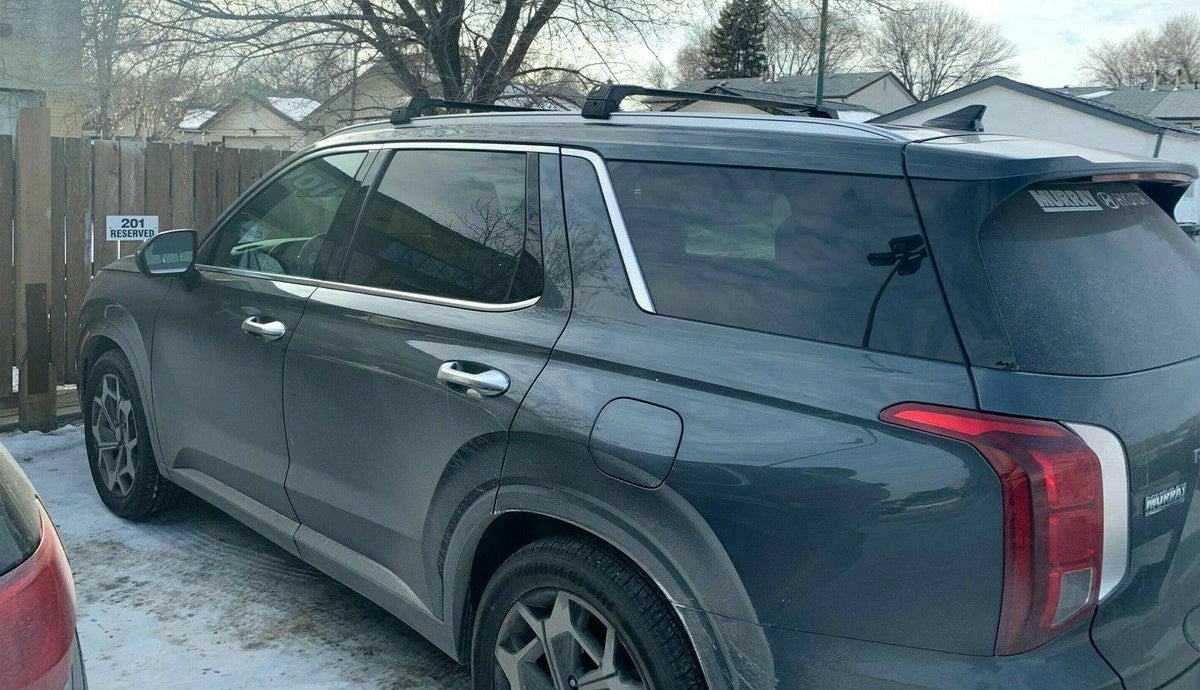 Black Roof Rack Cross Bars For Hyundai Palisade 2020 2021 Bamboli LTD