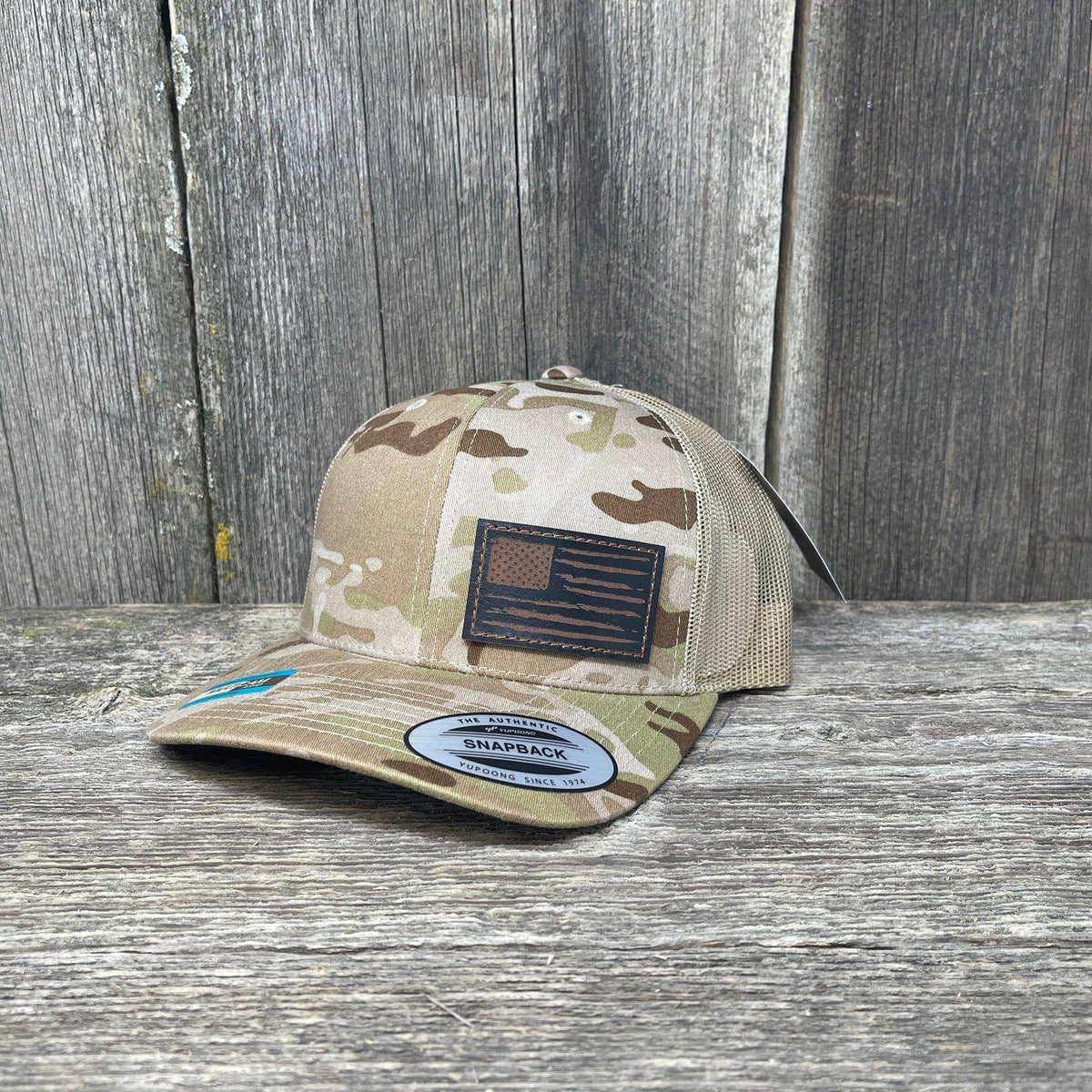 Build A Kryptek/Multicam Tactical Cap - Choose Hat & 2 Patches