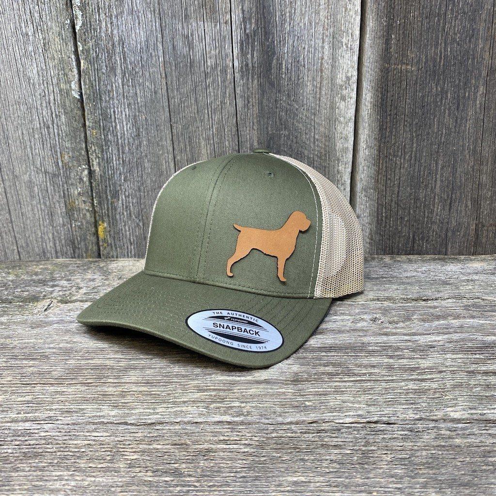 Pheasant Hunters Chestnut Leather Patch Hat - Richardson 112| Hells Canyon Designs Solid Black