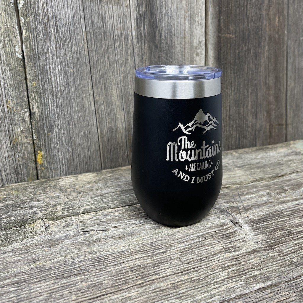 MOUNTAINS ARE CALLING 20oz COFFEE CUP  HELLS CANYON DESIGNS - Hells Canyon  Designs