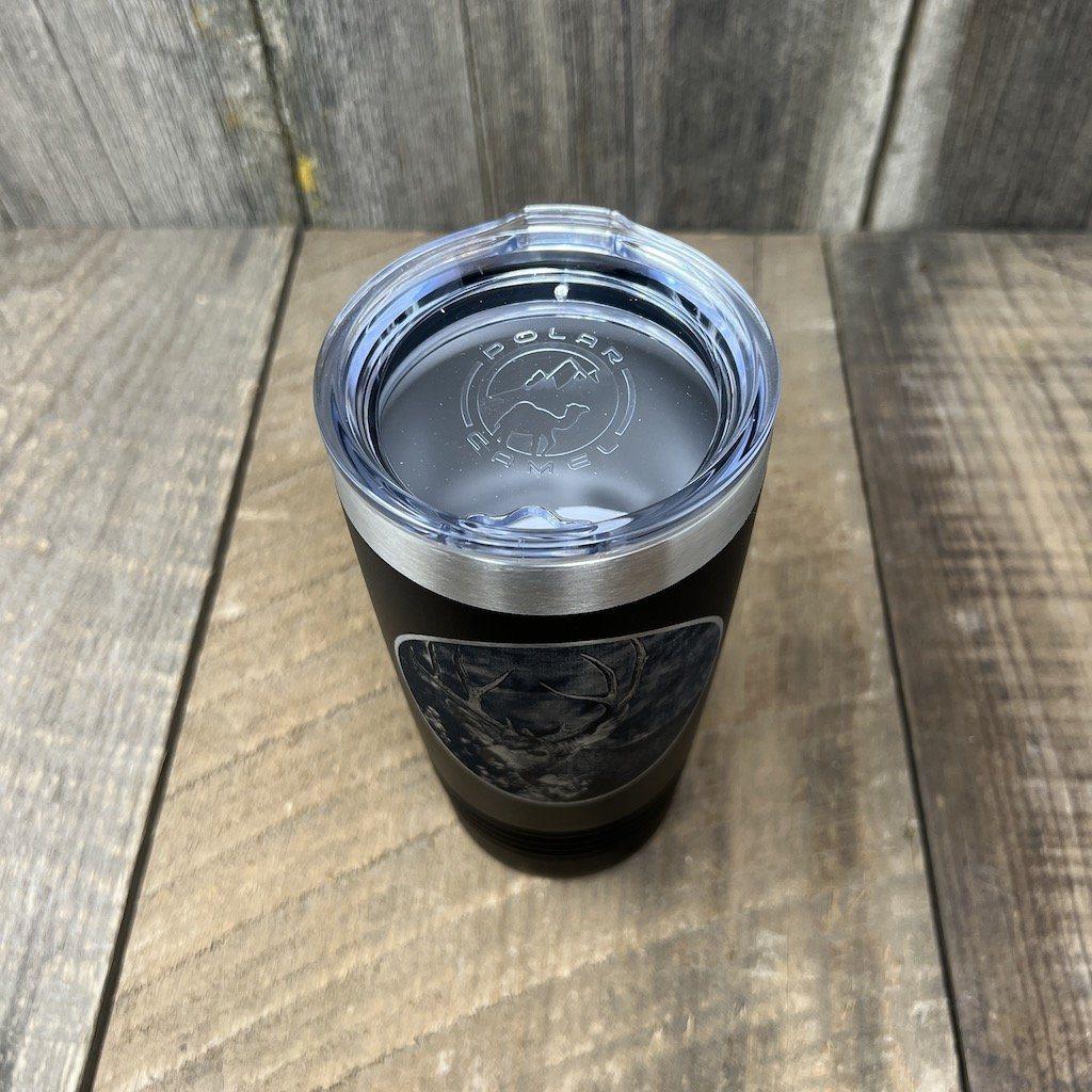 High Tides Good Vibes - Boating Engraved YETI Tumbler - Black / 20oz