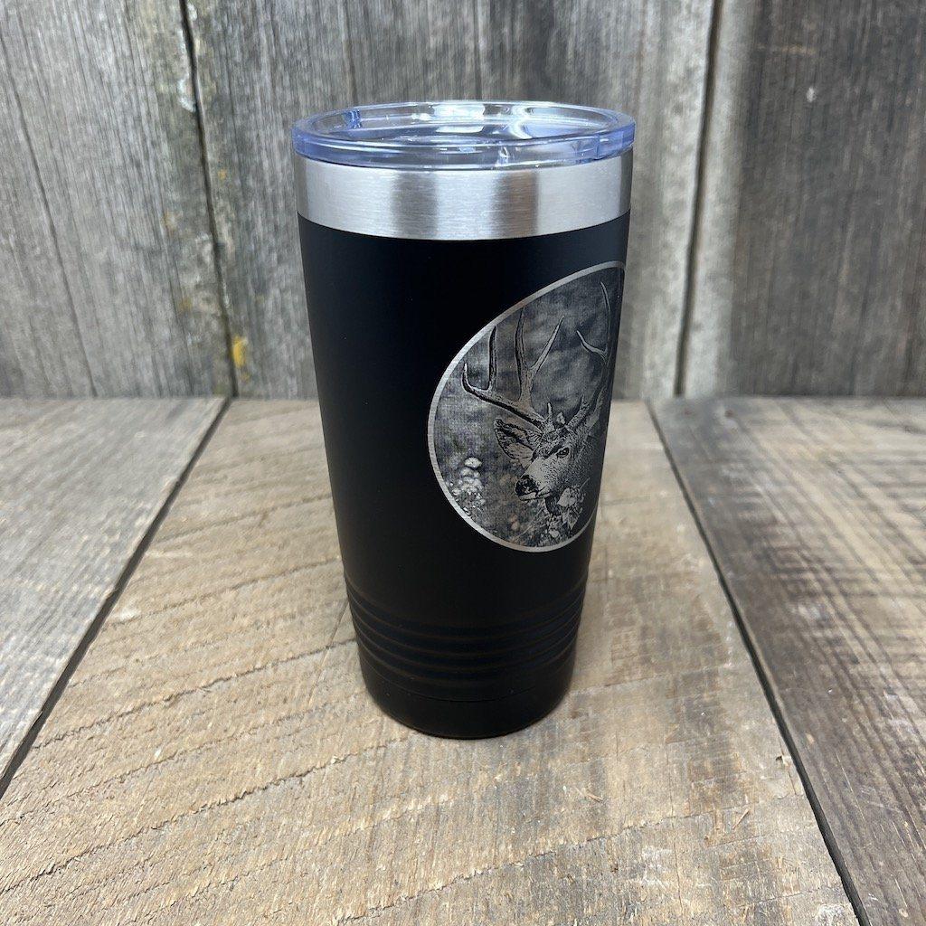 Lifetime Creations Engraved Personalized Hunting Stainless Steel Tumbler  with Lid 20 oz (Black): Dee…See more Lifetime Creations Engraved  Personalized