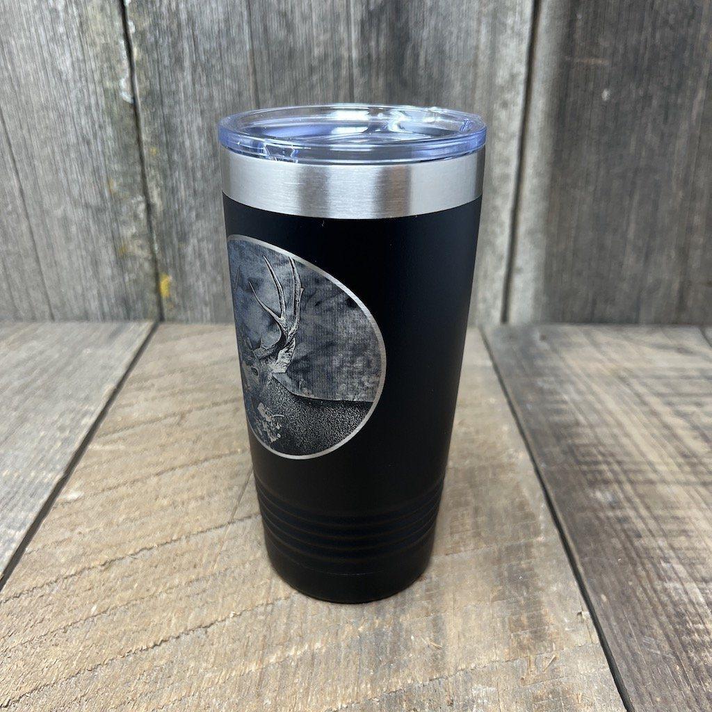 BLACK BUGLING ELK 20 OZ COFFEE MUG