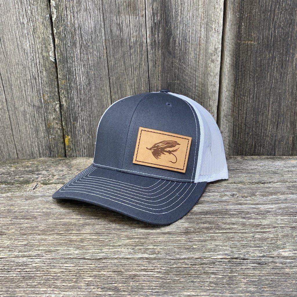 HORN GEAR Trucker Hat - Trout Hat Edition (Charcoal/White) : Buy