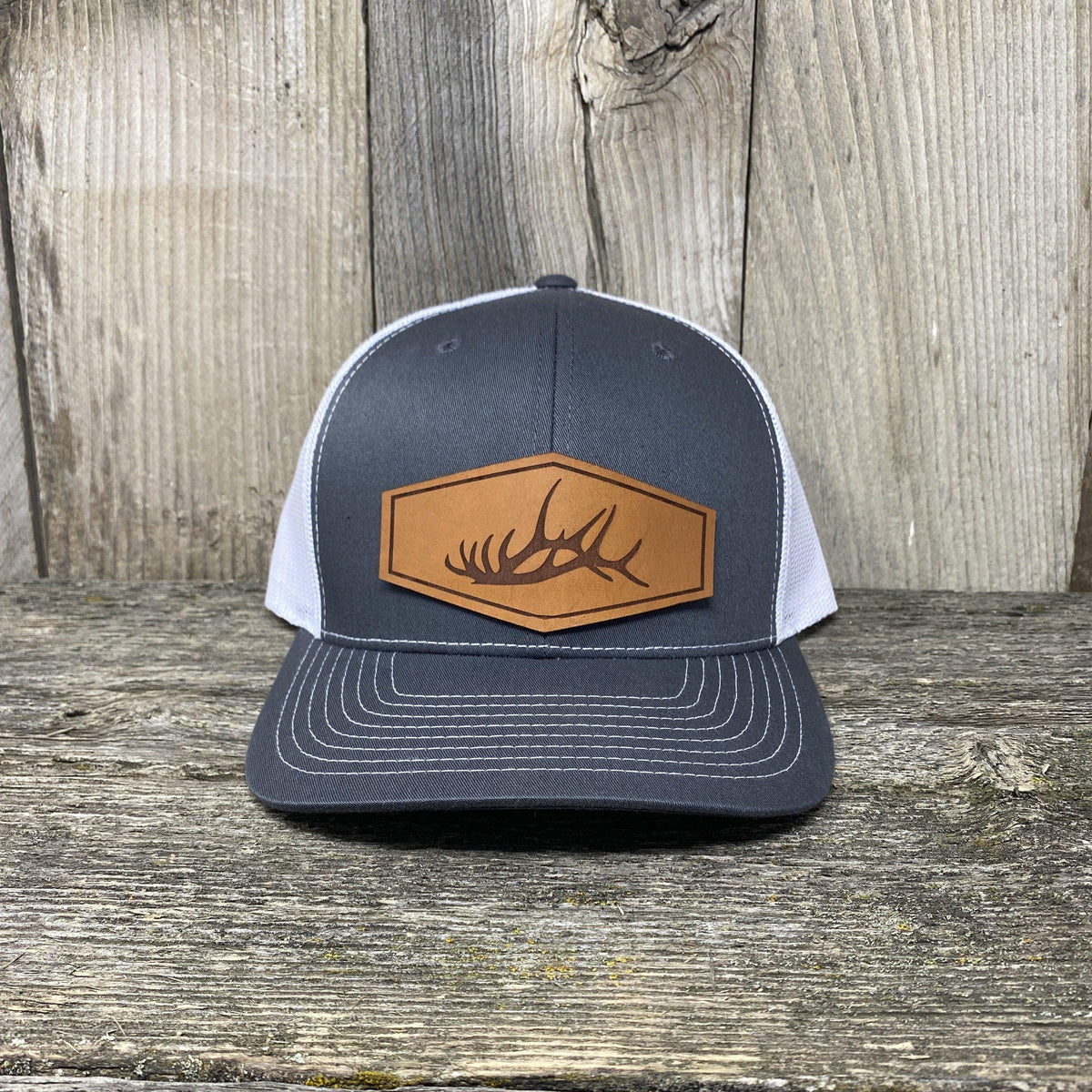 Custom Leather Patch Hats | Hells Canyon Designs Loden