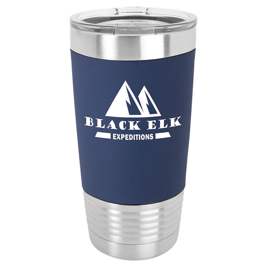 BLACK BUGLING ELK 20 OZ COFFEE MUG  HELLS CANYON DESIGNS - Hells Canyon  Designs