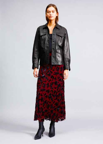 Rag Bone burnout skirt