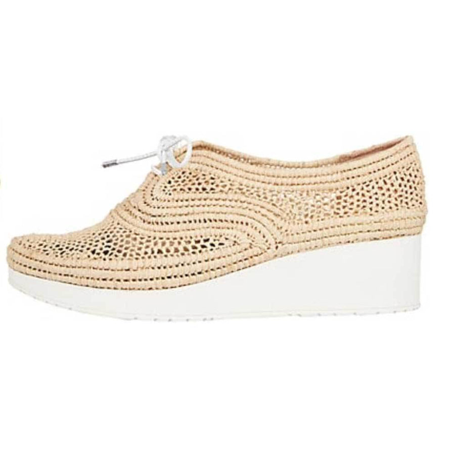 robert clergerie raffia sneakers