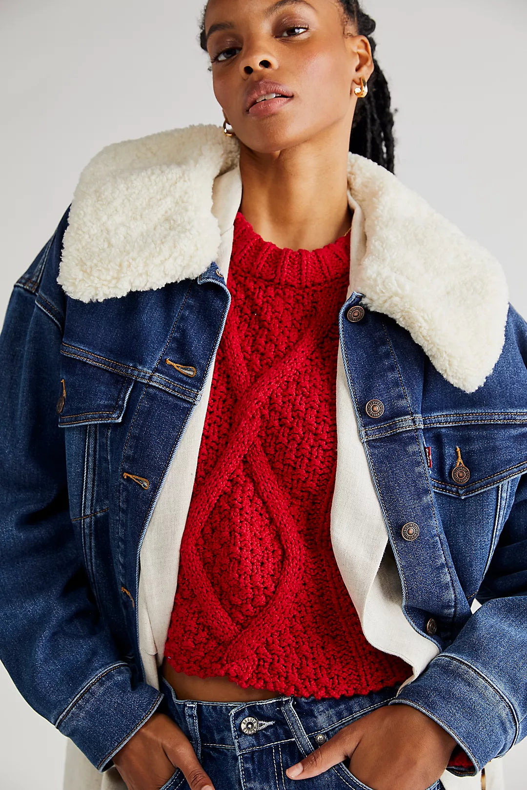 Levi's Warm Baby Bubble Trucker – Studio Opal Boutique