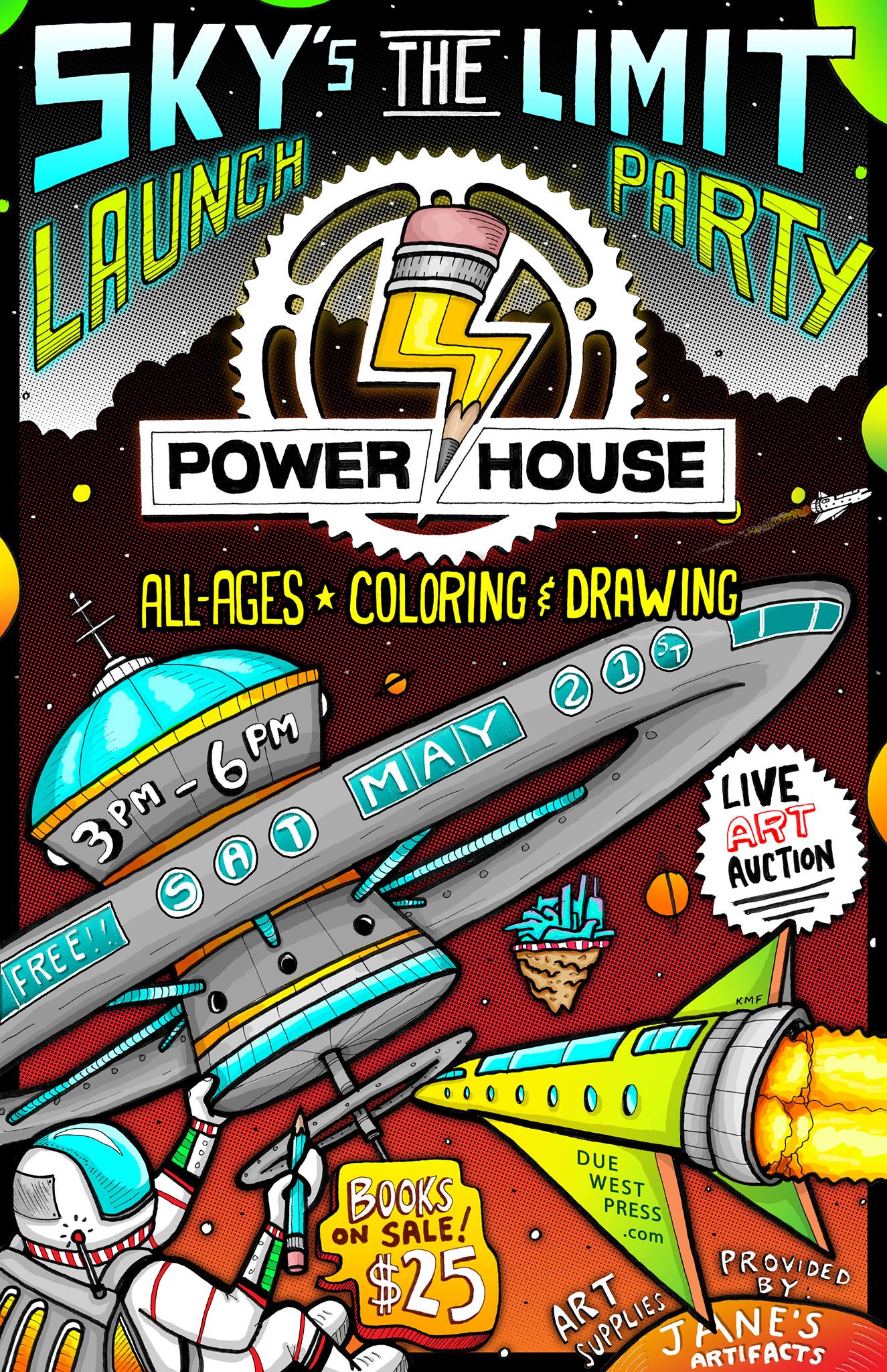 "Sky's The Limit" Launch Party @ Power House