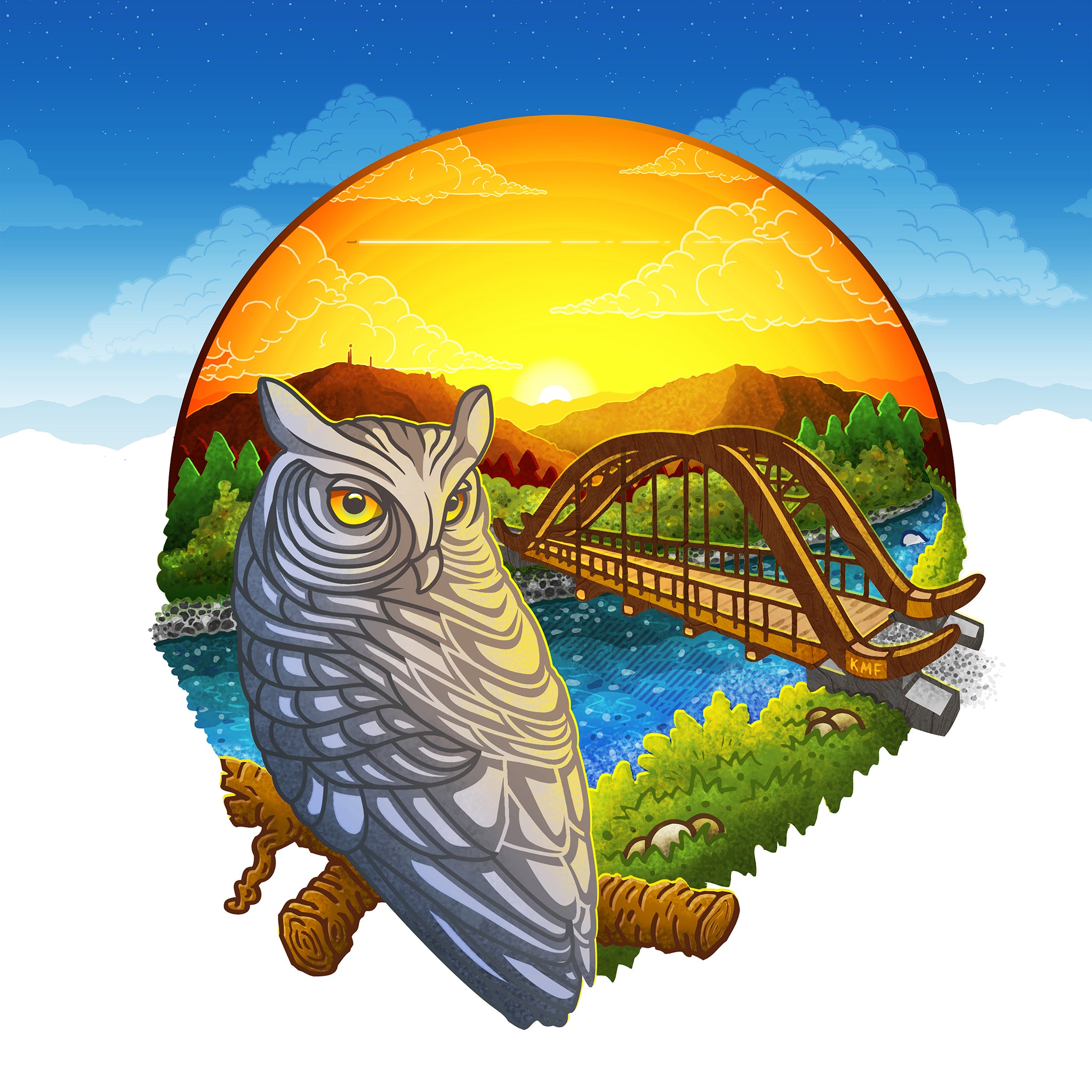 Great Horned Owl, City of Hailey Commission