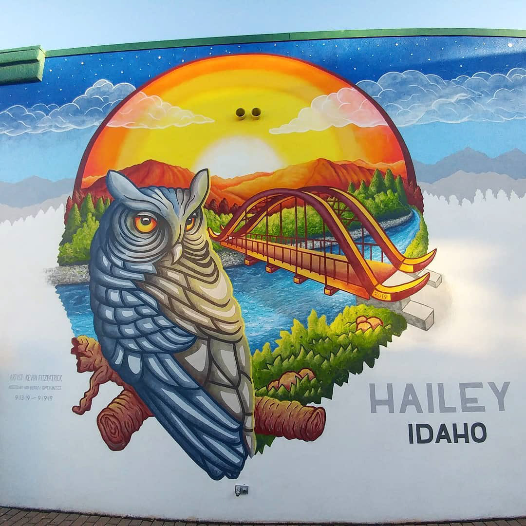 Owl Mural - City of Hailey - Arts & Historic Preservation Commission